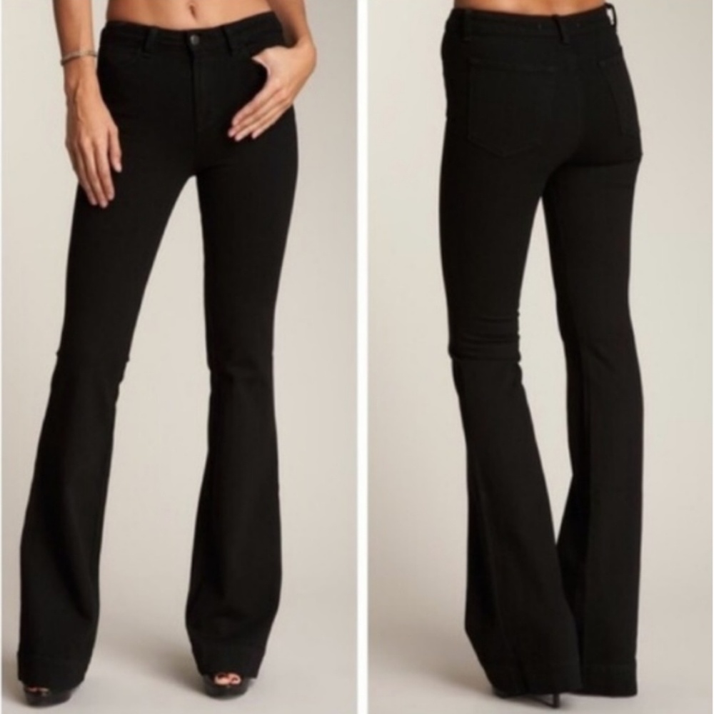 The Doll Black High Waist Bell Bottoms 27